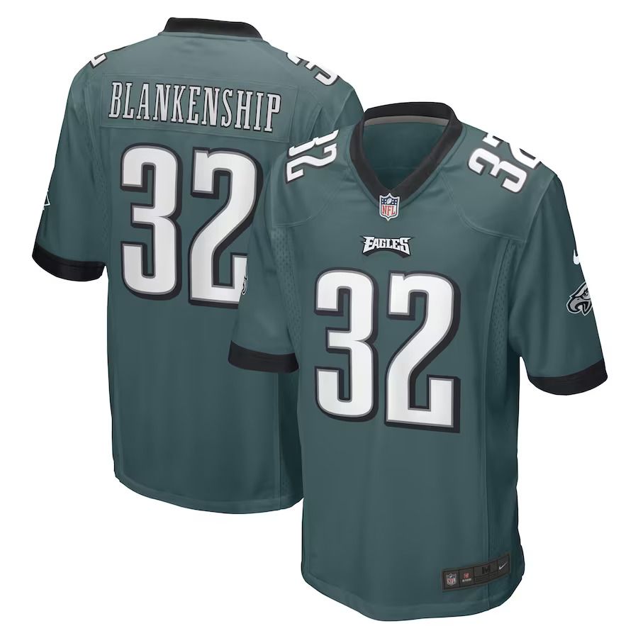 Men Philadelphia Eagles #32 Reed Blankenship Nike Midnight Green Game Player NFL Jersey->philadelphia eagles->NFL Jersey
